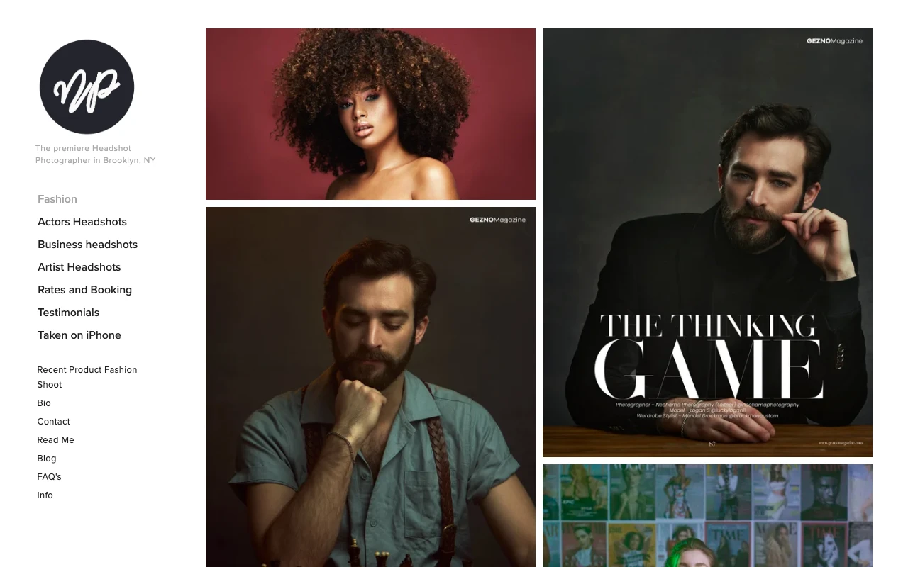 Brooklyn Headshot Photographer studio preview