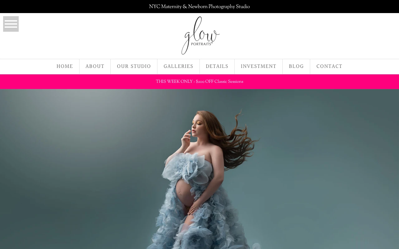 glow portraits studio preview