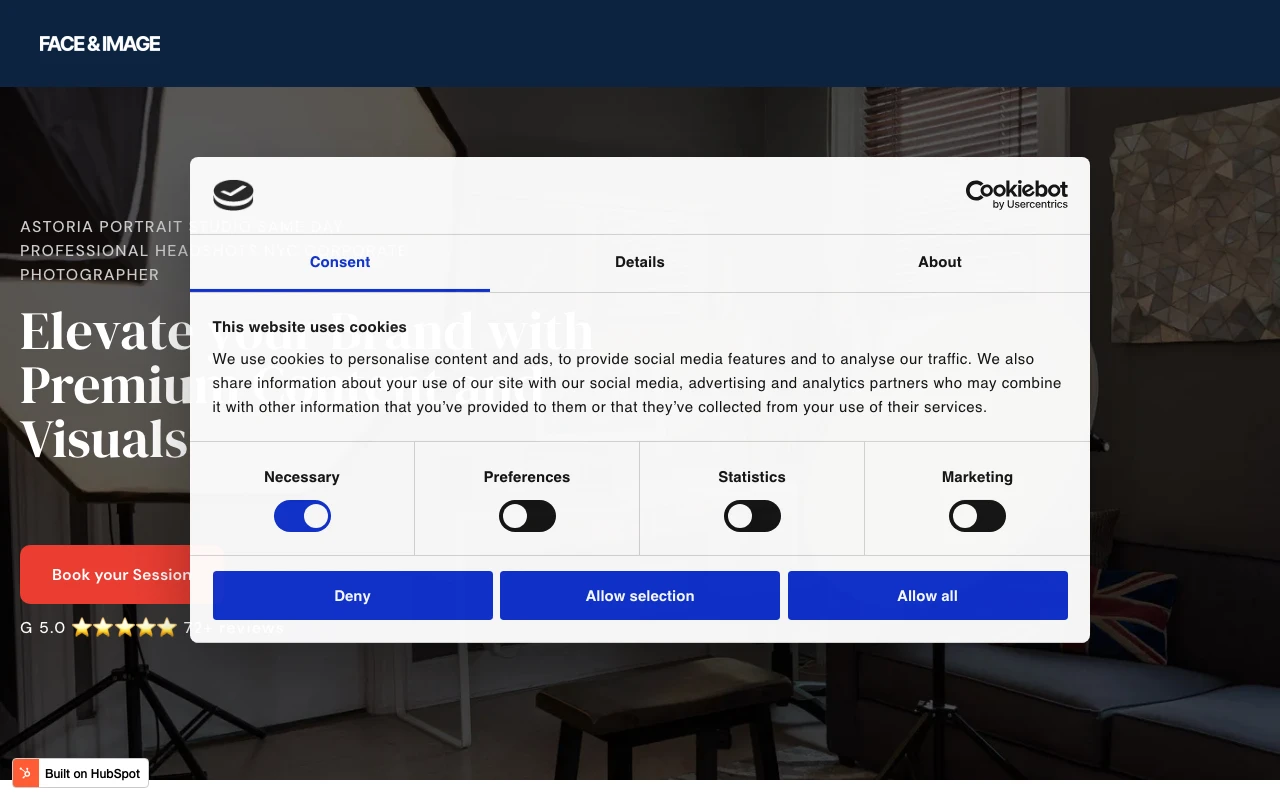 Face & Image studio preview
