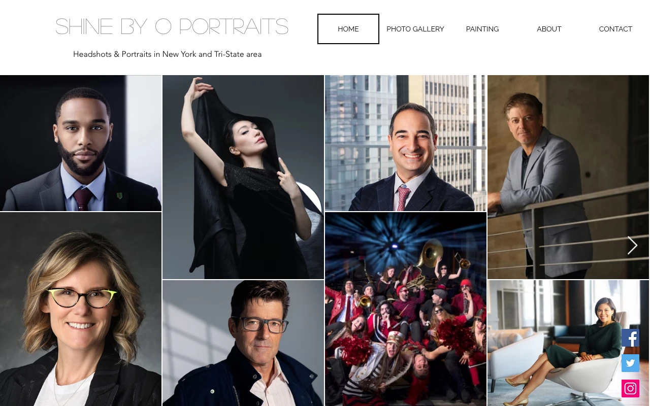 Shine by O Portraits studio preview