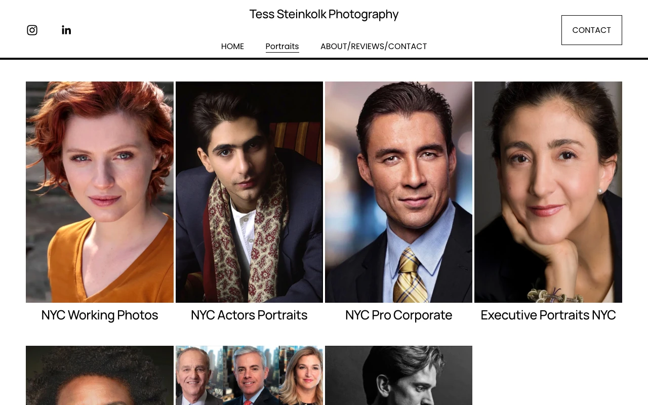 Tess Steinkolk Photography studio preview