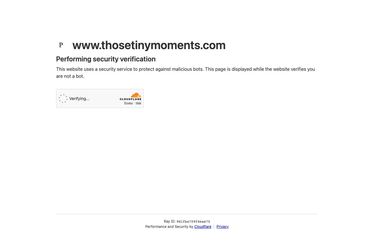 Those Tiny Moments studio preview